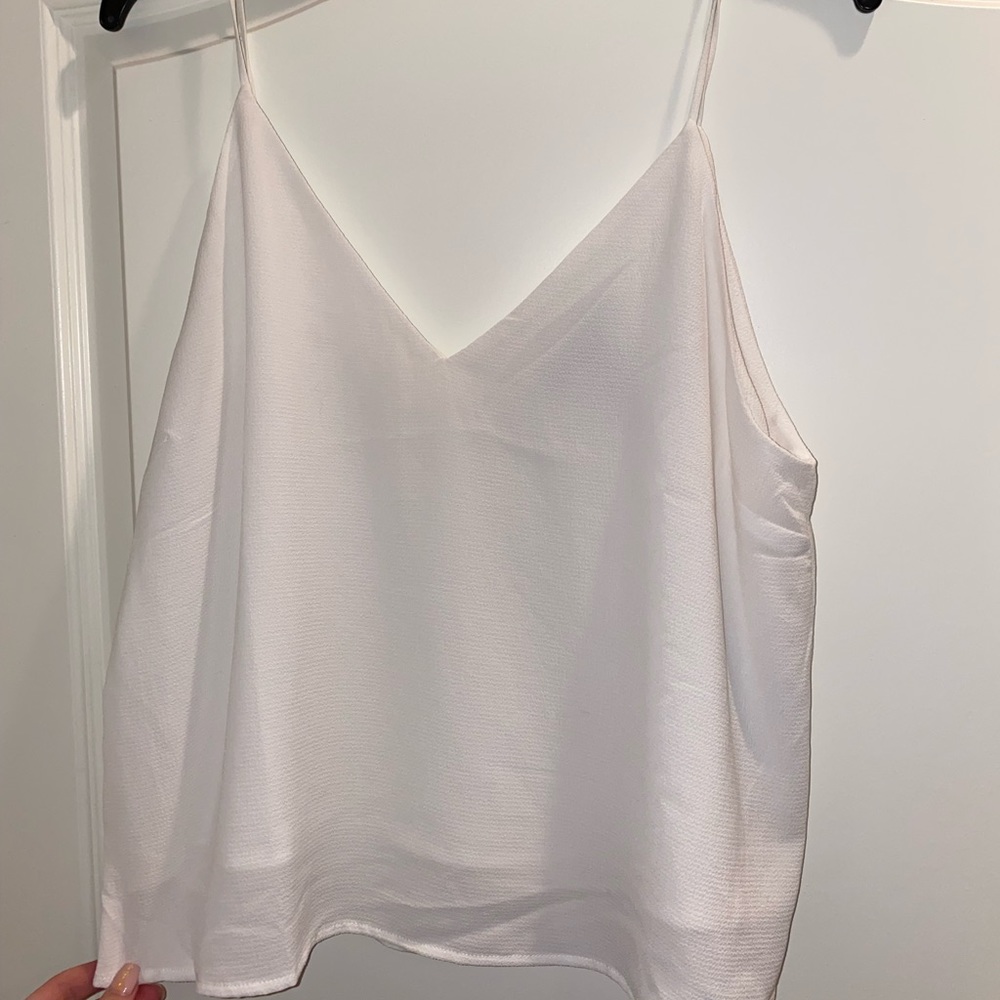 White tank top